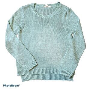 Forever 21 Turquoise Long Sleeve Sweater Size L